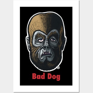 Bad Dog Wolfman Posters and Art